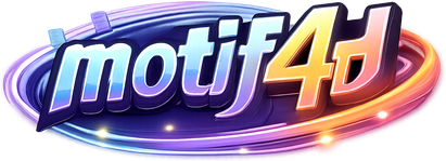 Logo motif4d platform hiburan Indonesia